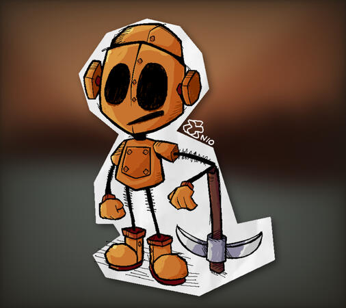 WX-78 from the hit game franchise Don't Starve
